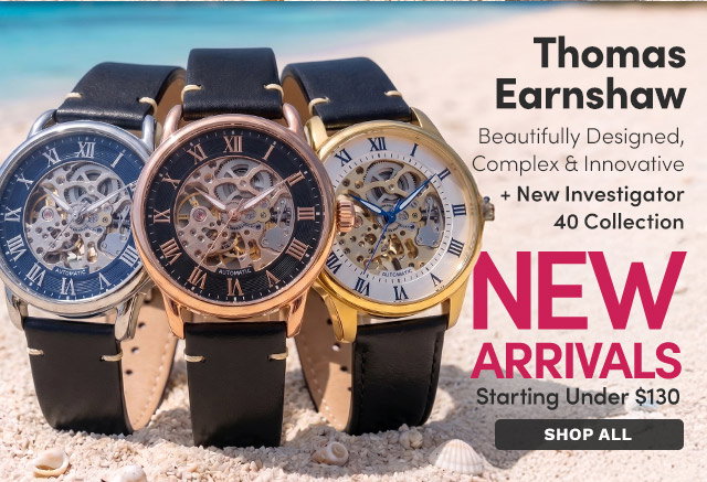 ES-8307 Thomas Earnshaw | Beautifully Designed, Complex & Innovative + New Investigator 40 Collection