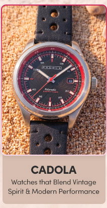 CD-1031 Cadola | Watches that Blend Vintage Spirit & Modern Performance