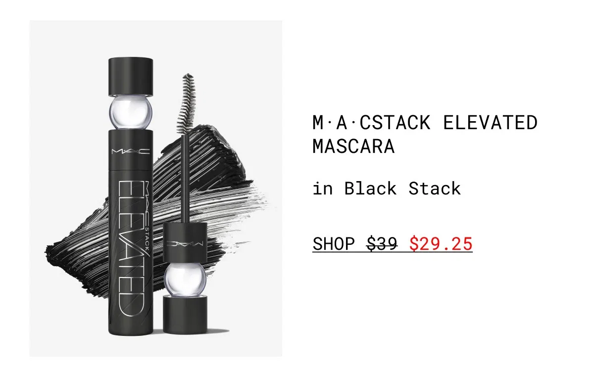 M·A·CSTACK ELEVATED MASCARA | in Black Stack | SHOP $29.25