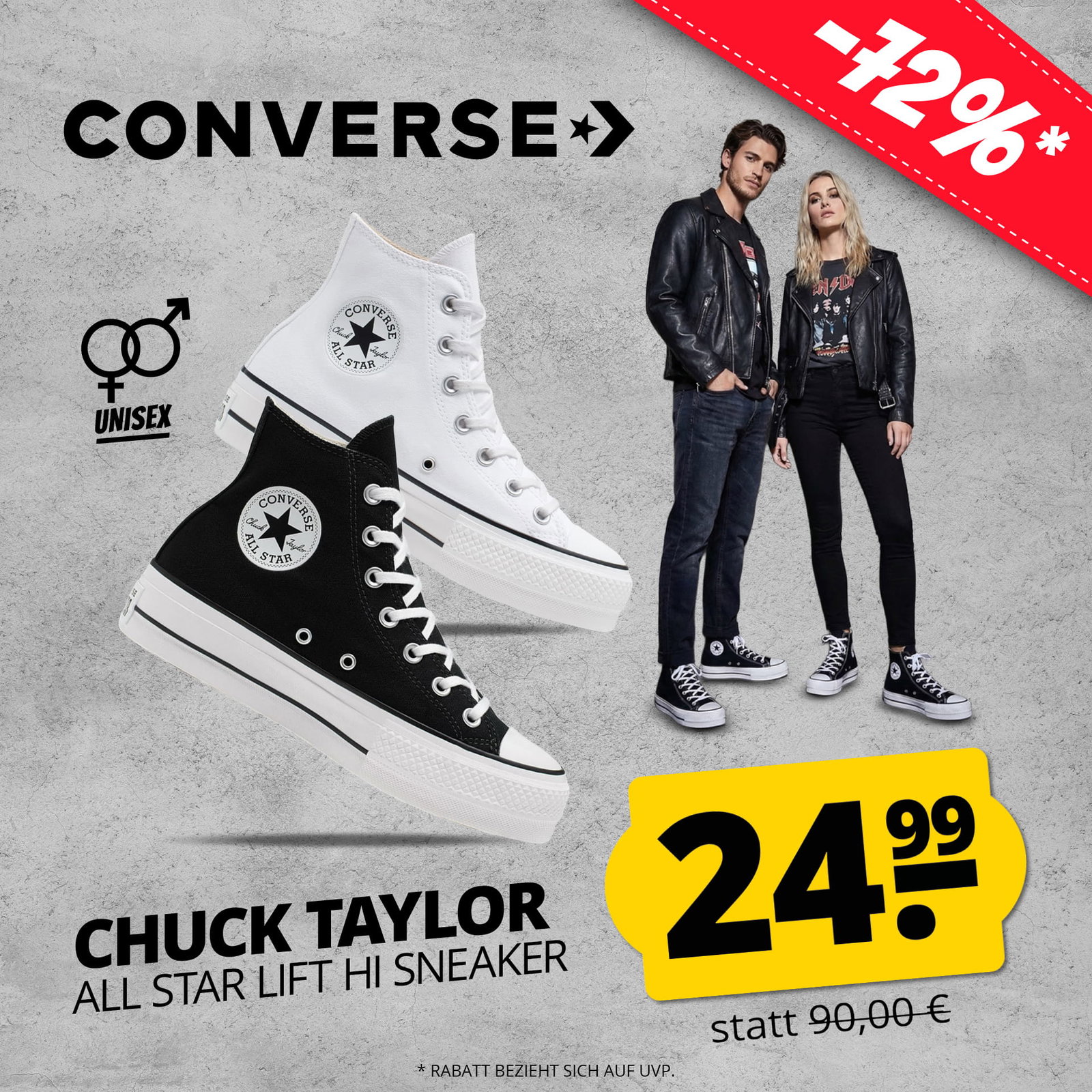 Converse Chuck Taylor ALL STAR Lift Hi Unisex Sneaker