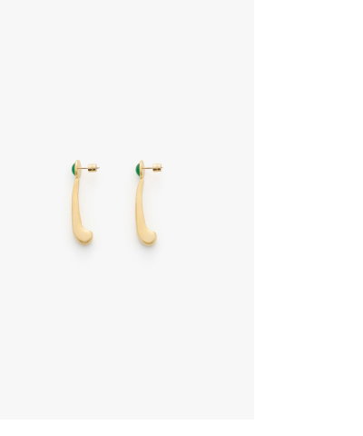Beaded Long Lluvia Earrings