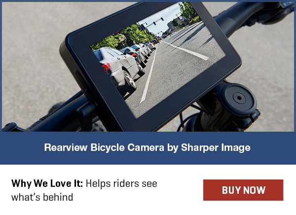 Rearview Bicycle Camera by Sharper Image