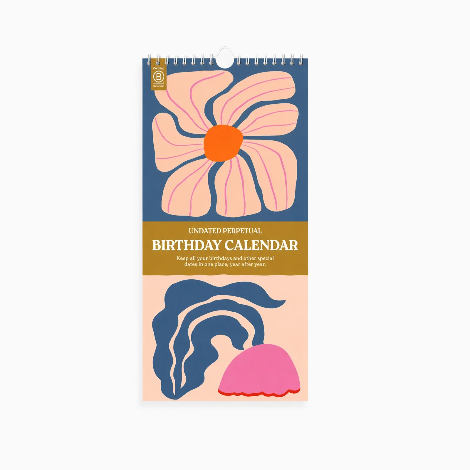 Image of Les Fleurs Birthday Calendar
