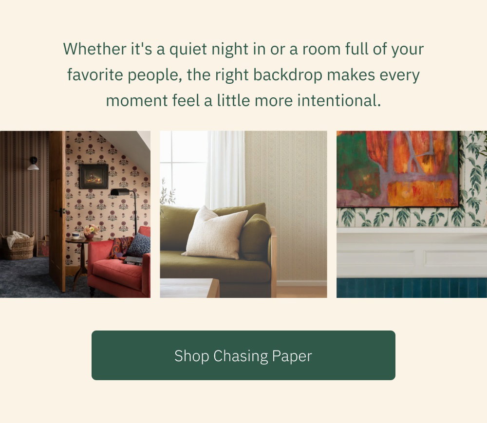 link Shop Chasing Paper Whether it's a quiet night in or a room full of your favorite people, the...