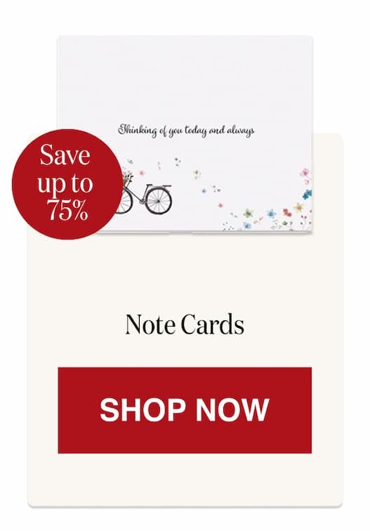 Note Cards [Click here to Shop Now]