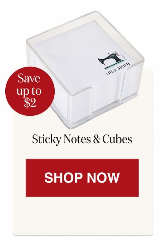 Sticky Notes & Cubes [Click here to Shop Now]