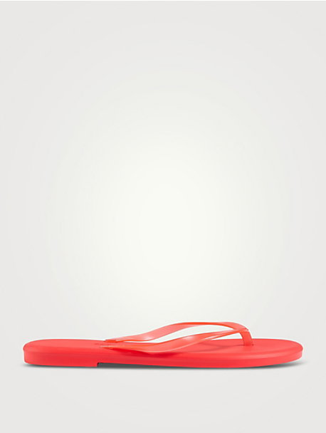 Aqua Jelly Flip-Flops