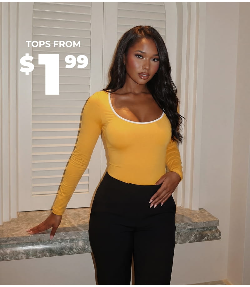 SHOP TOPS FROM $1.99