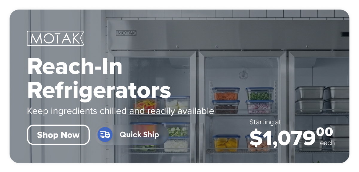 MoTak Reach-in Refrigerators
