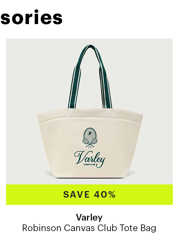 Varley Robinson Canvas Club Tote Bag