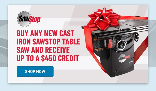 Sawstop BOGO