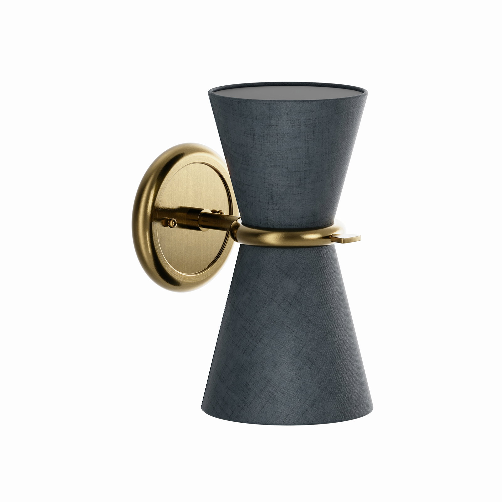 Image of Gable Sconce With Shade