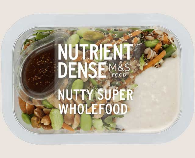 Nutrient Dense Nutty Super Wholefood Salad