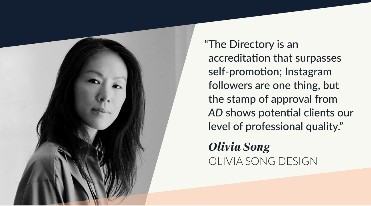 Testimonial fro AD Pro Directory member Olivia Song