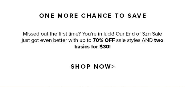 SHOP SALE