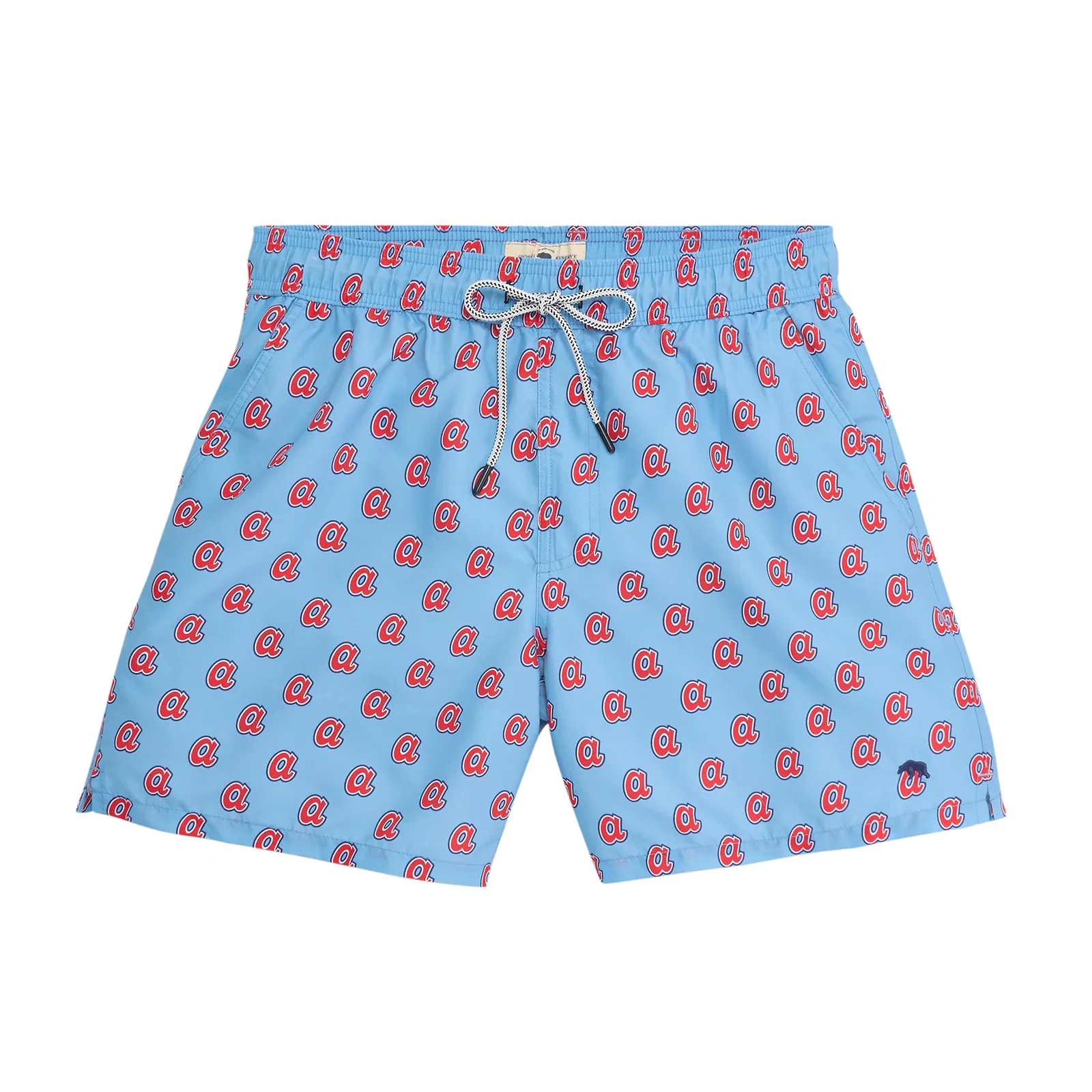 Image of Atlanta Braves Cooperstown A Swim Trunk
