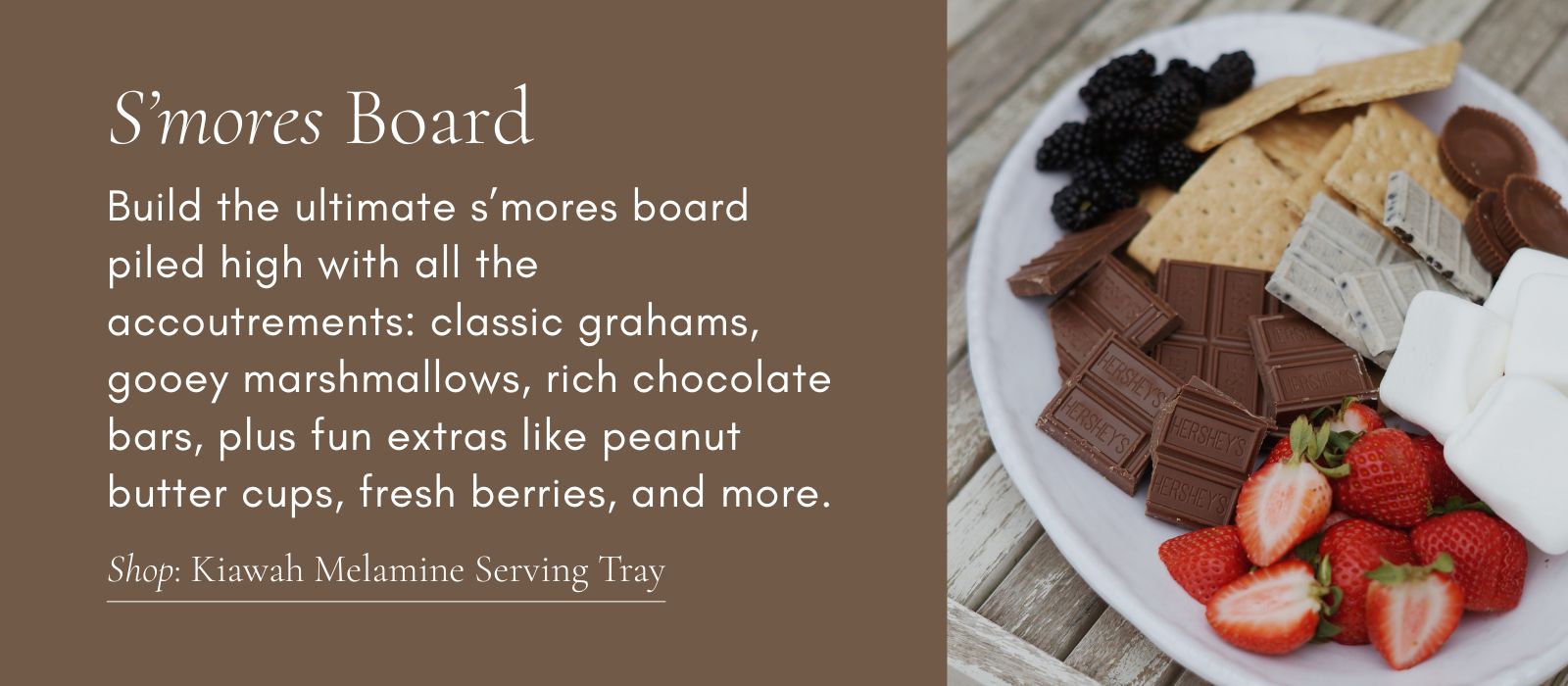 Kiawah Melamine Serving Tray