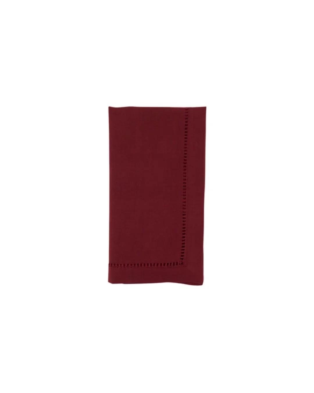 Image of Bordeaux Hemstitched Napkin