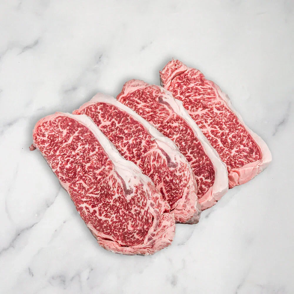 Image of Wagyu Beef Sirloin, BMS 6-7, Frozen, 4 x 250g