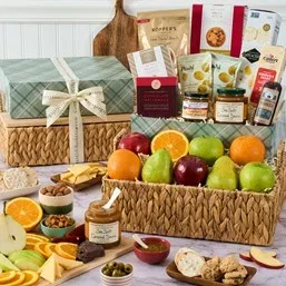Image of Bountiful Harvest - Fruit Gift Basket