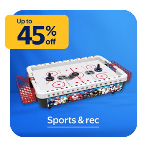 Up to 45% off - Sports & rec