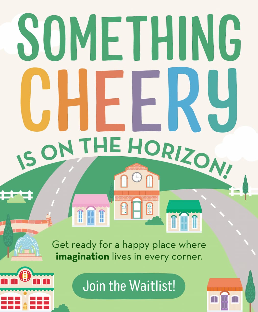 Get on the waitlist for a cheery reveal - sign me up