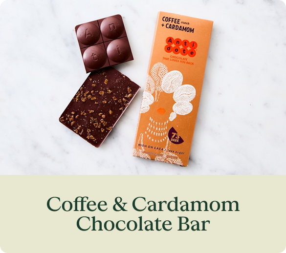 Coffee & Cardamom Chocolate Bar