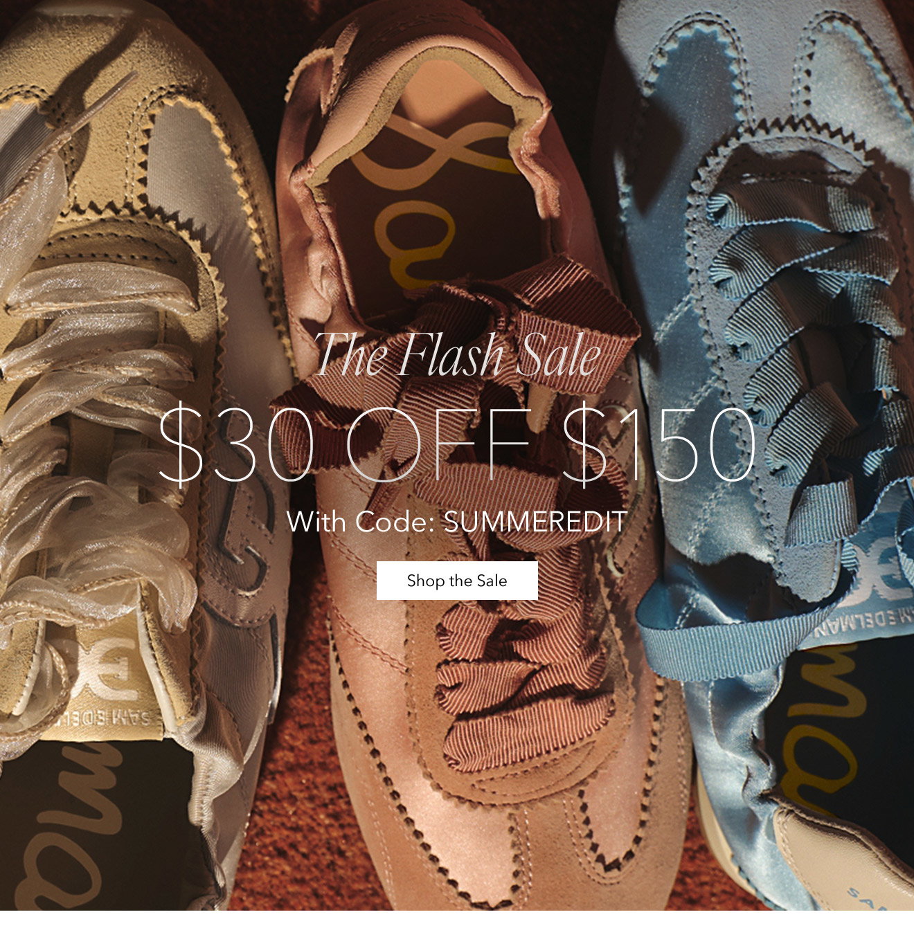 THE FLASH SALE | $30 Off $150 with code SUMMEREDIT |Shop the Sale