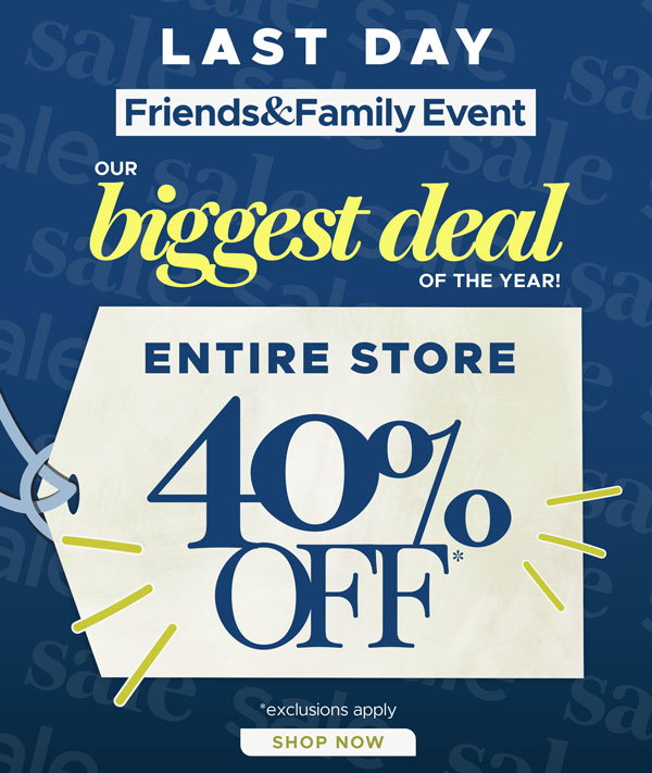 Friends and Family