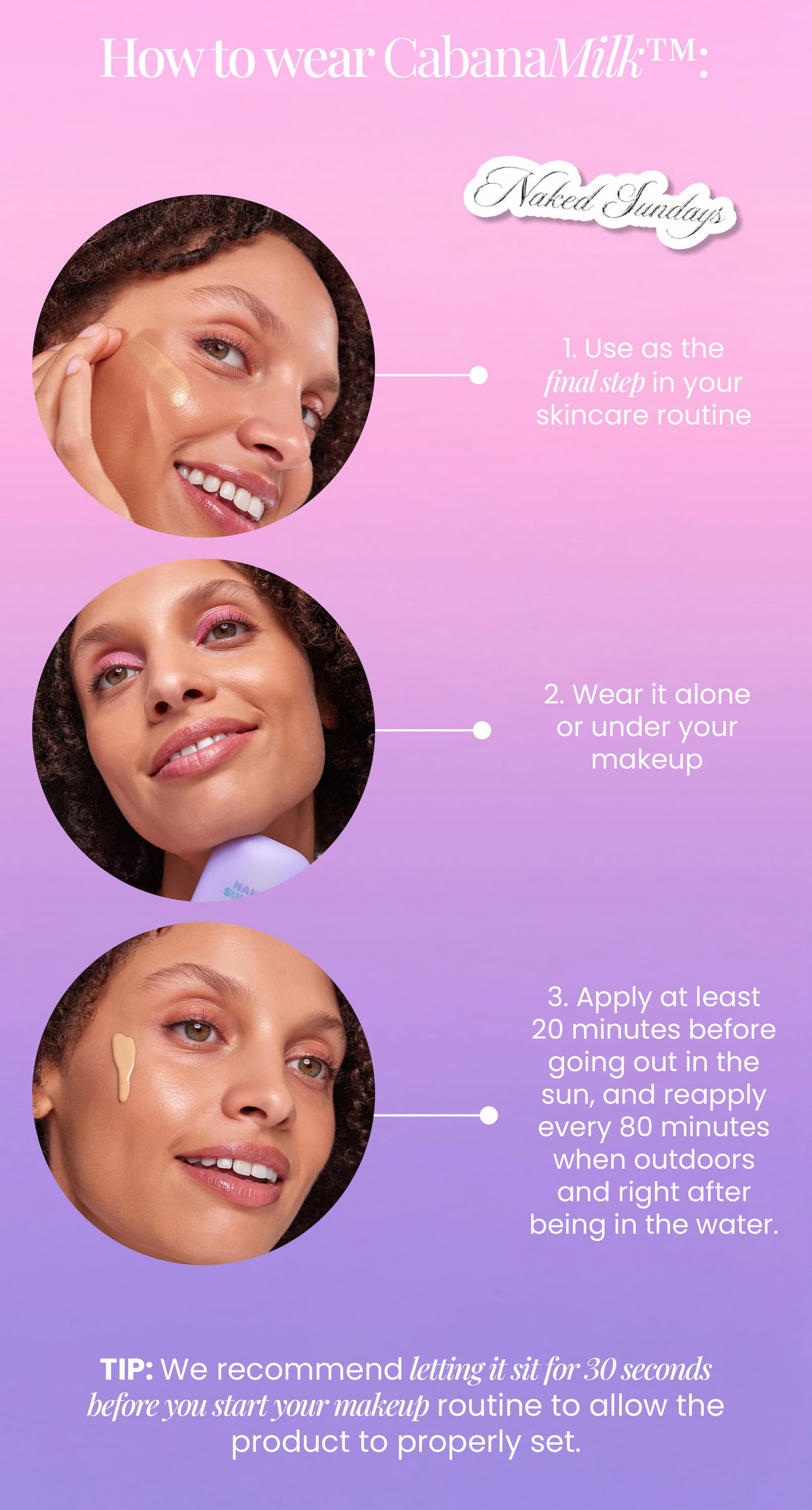 How to wear CabanaMilk