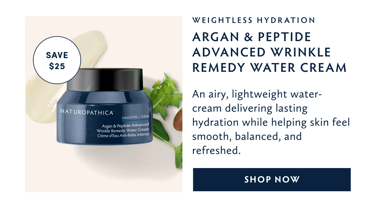 Argan & Peptide Advanced Wrinkle Remedy Water Cream