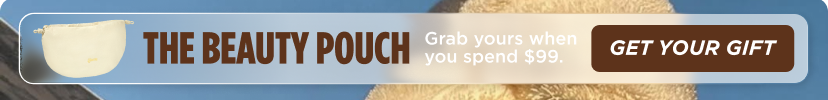 FREE POUCH WITH PURCHASE