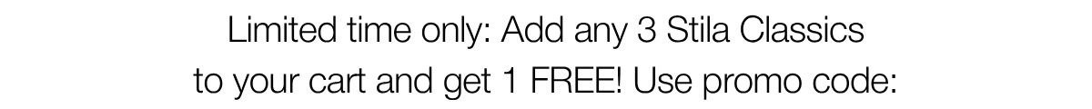 Buy 2, Get 1 Free | SHOP NOW