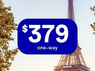 Fares from JFK to CDG