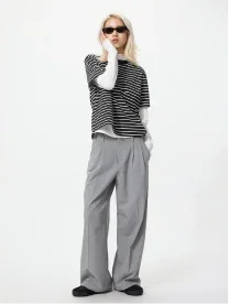 Smart Wide Straight Pants