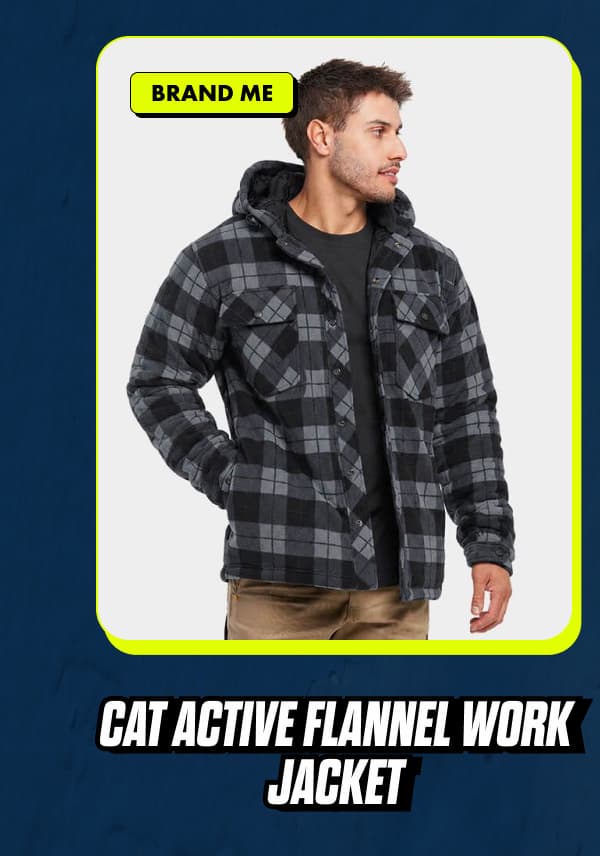 CAT Active Flannel Work Jacket 