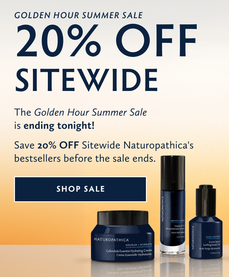 Golden Hour Summer Sale 20% OFF SITEWIDE