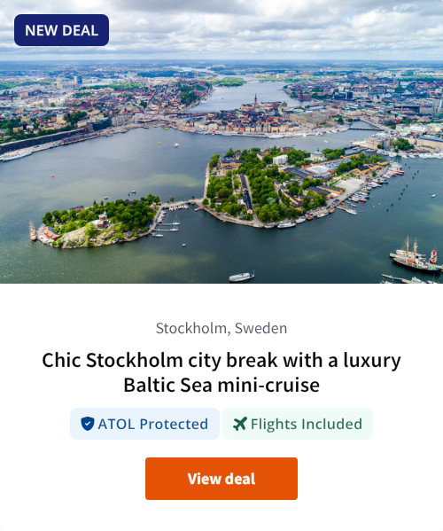 Chic Stockholm city break with a luxury Baltic Sea mini-cruise
