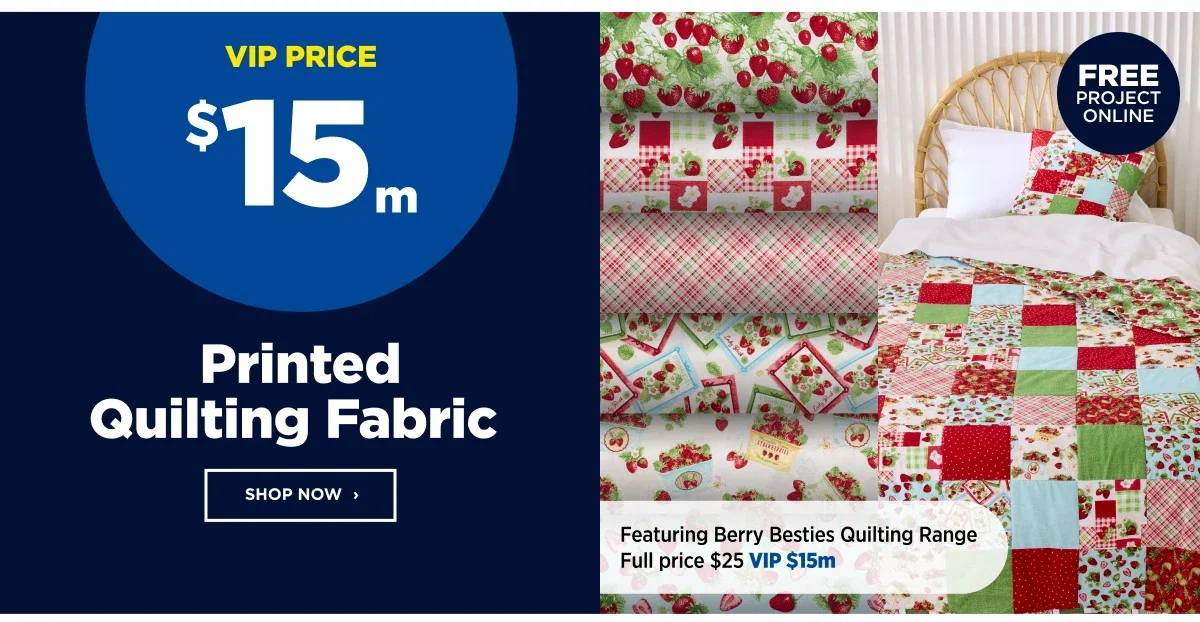 Printed Quilting Fabric