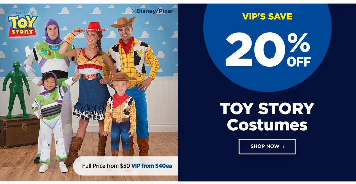TOY STORY Costumes
