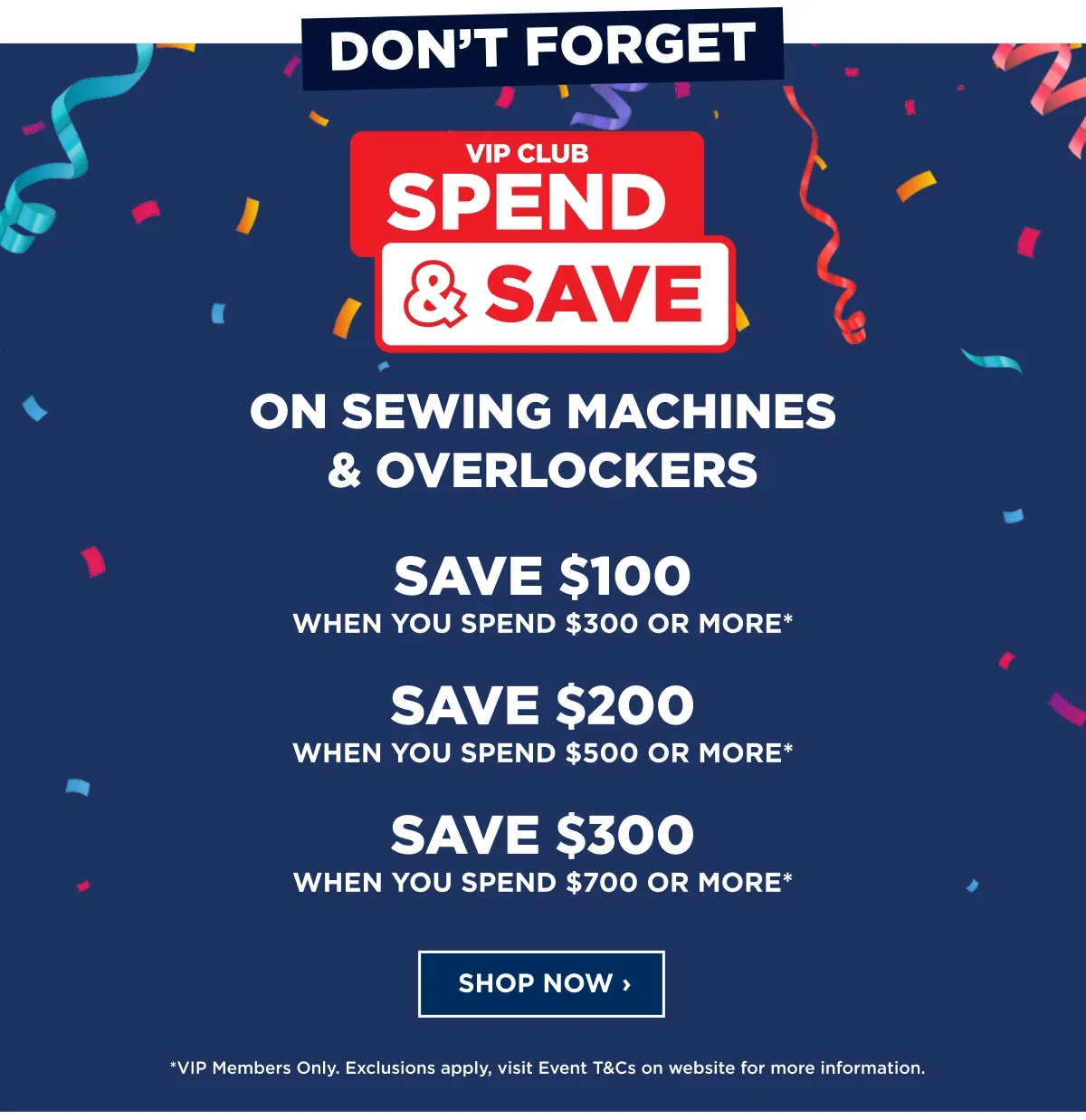 Spend and Save