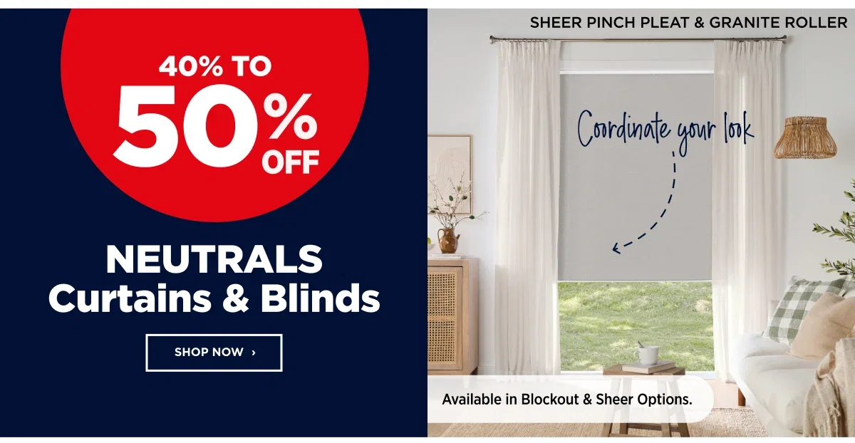 NEUTRALS Curtains & Blinds