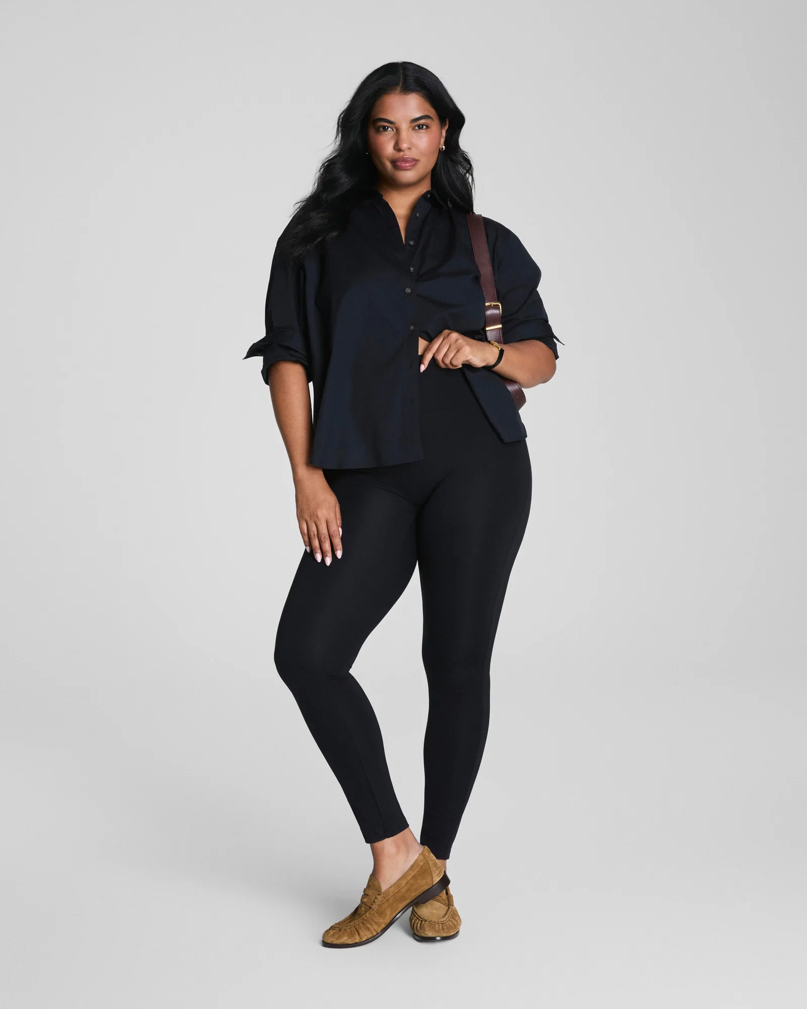 Image of Spanx Women's SPANXshape® Everyday Legging in Black