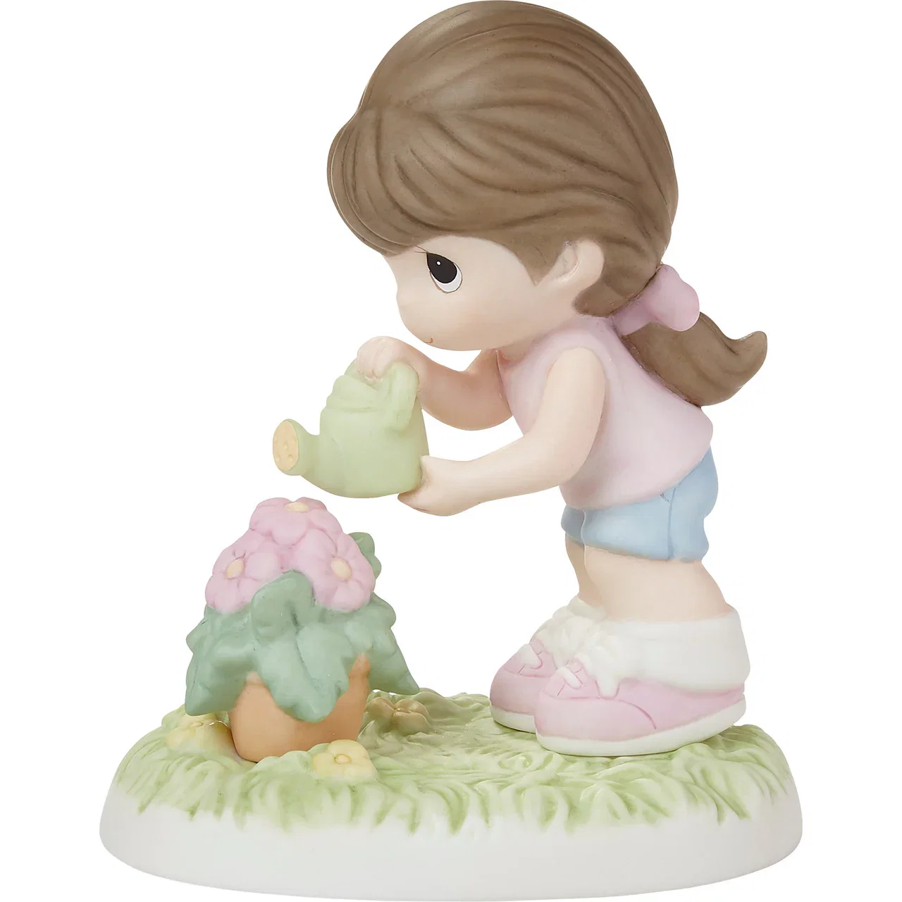 Image of All Things Grow With Love Brunette Figurine