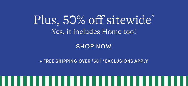 50% off sitewide
