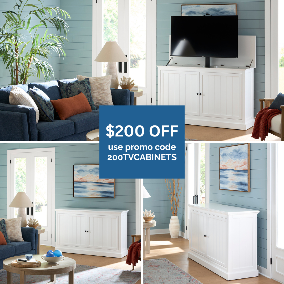 Shoreline TV Lift Cabinets