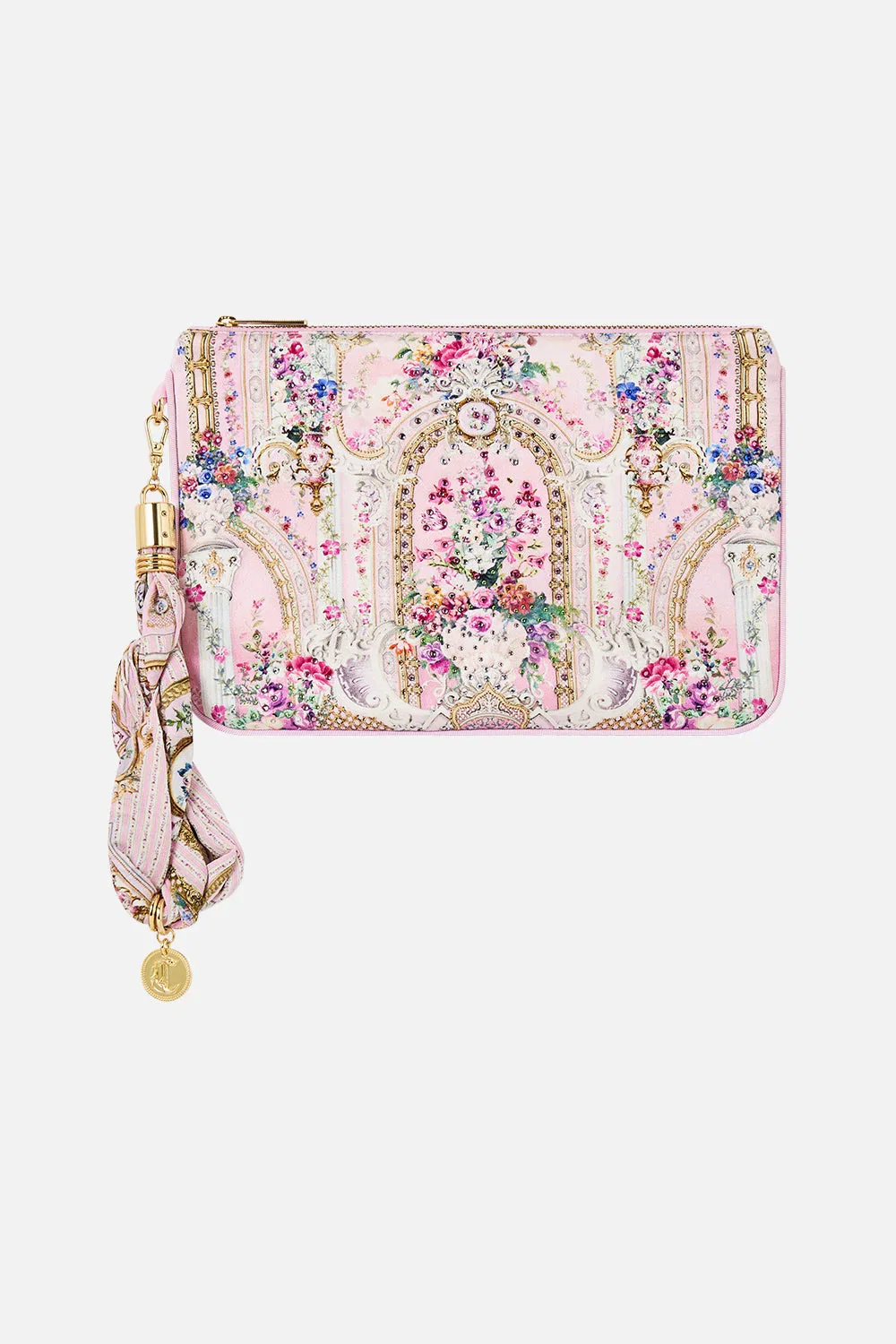 Image of SCARF CLUTCH PALATIAL PASTELS
