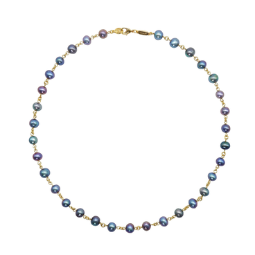 Black Pearl Necklace