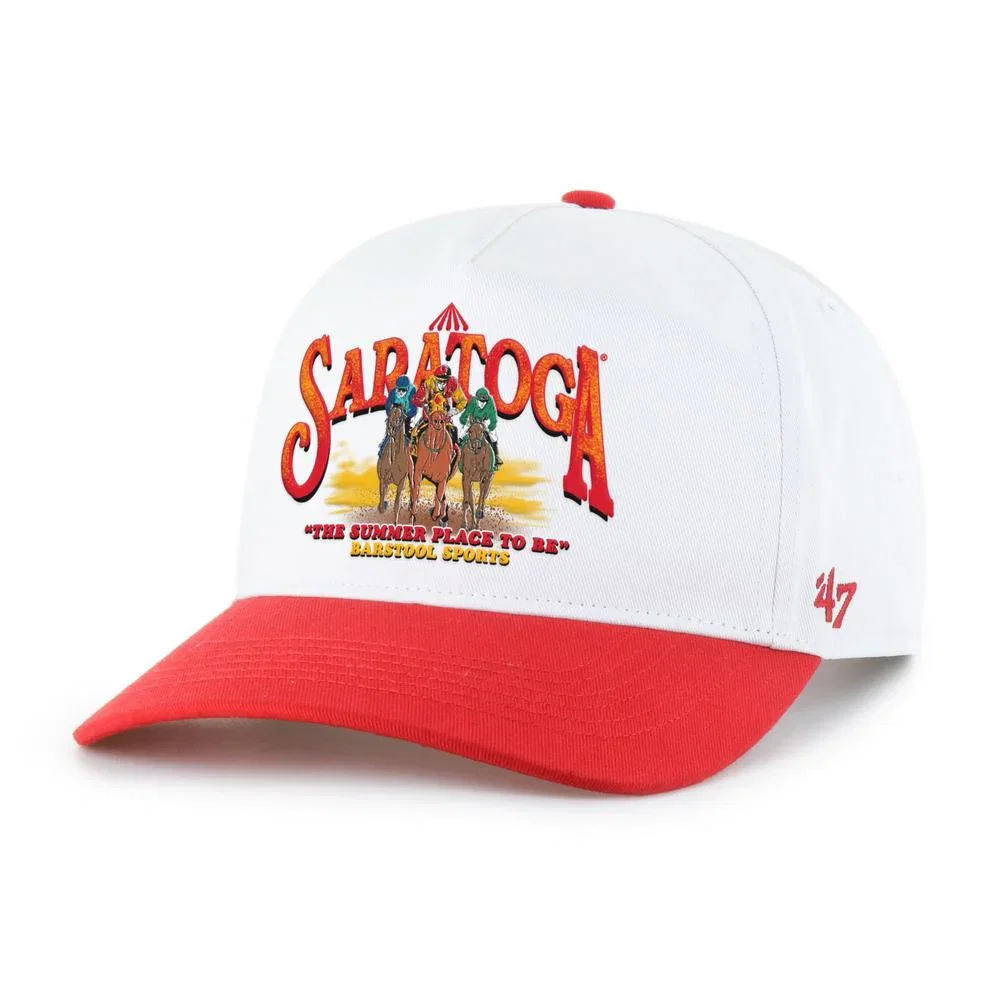 Image of 2026 Saratoga x Barstool Sports Two-Tone Horses Snapback