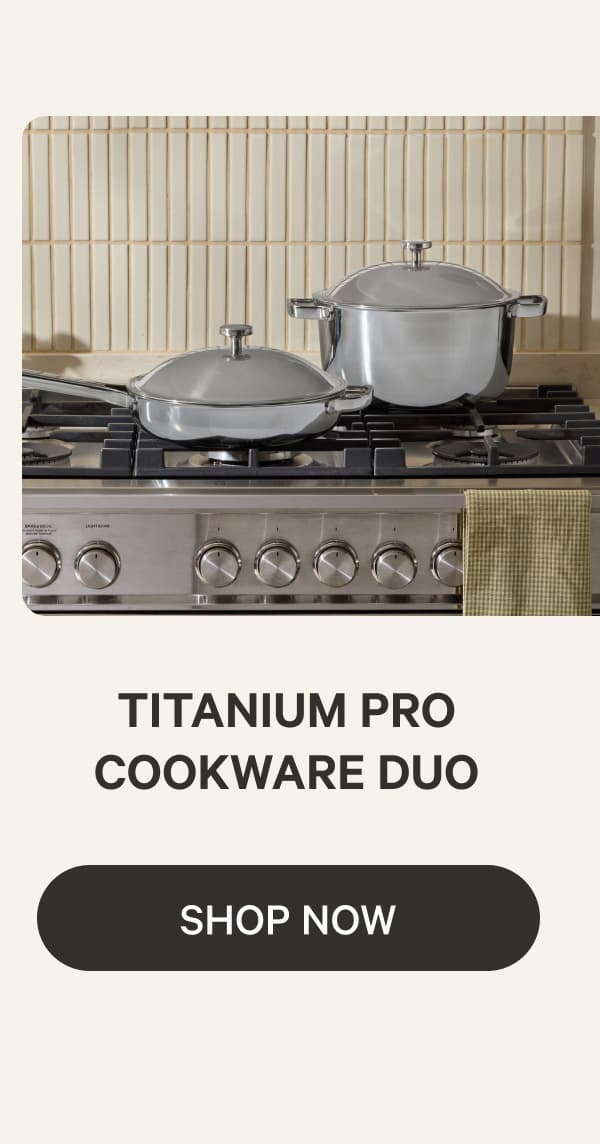Titanium Pro Cookware Duo | Shop Now